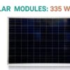 Poly crystalline SPV 335  Wp